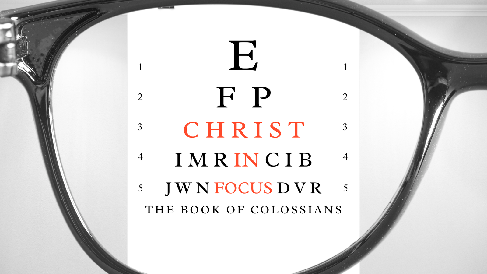 Christ in Focus